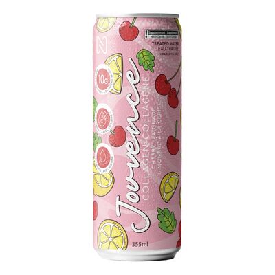 Boisson au collagène à saveur de lime et cerise
