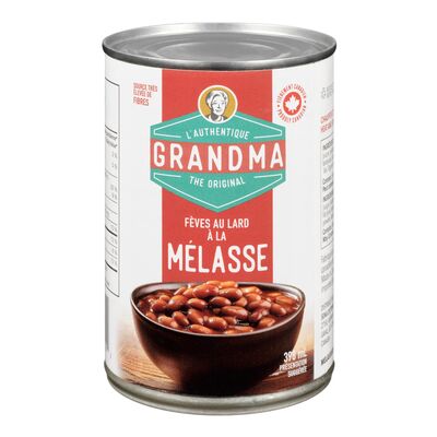 Grandma Fèves au Lard à la Mélasse 398 ml