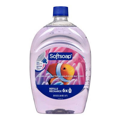 Recharge de savon à mains liquide aquarium antibactérien