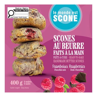 Scones à la framboise