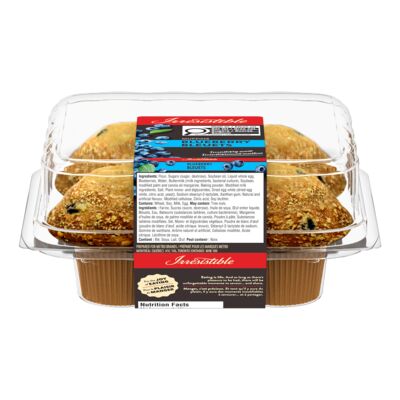 Muffins aux bleuets