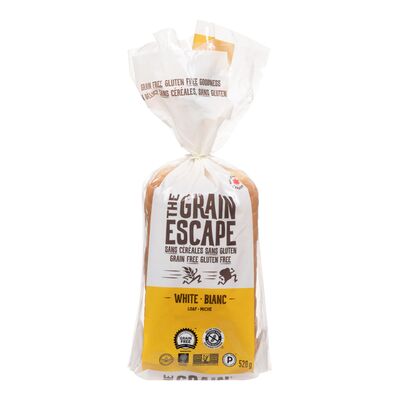 Pain blanc sans céréales et sans gluten