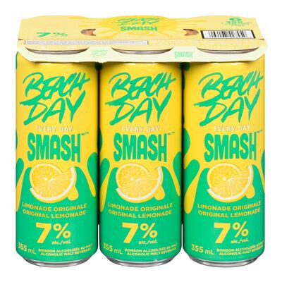 Boisson de malt alcoolisée à saveur de limonade originale