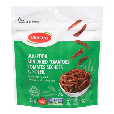 Tomates séchées au soleil avec sel de mer