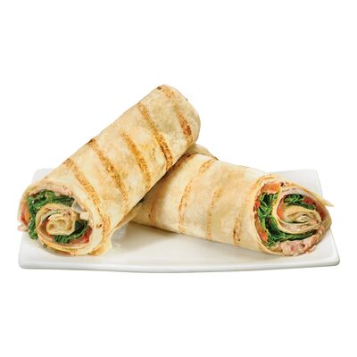 Wrap au poulet et canneberge