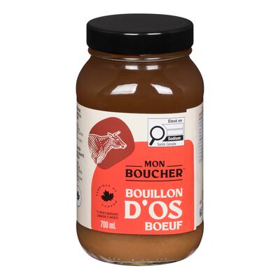 Bouillon d'os de bœuf