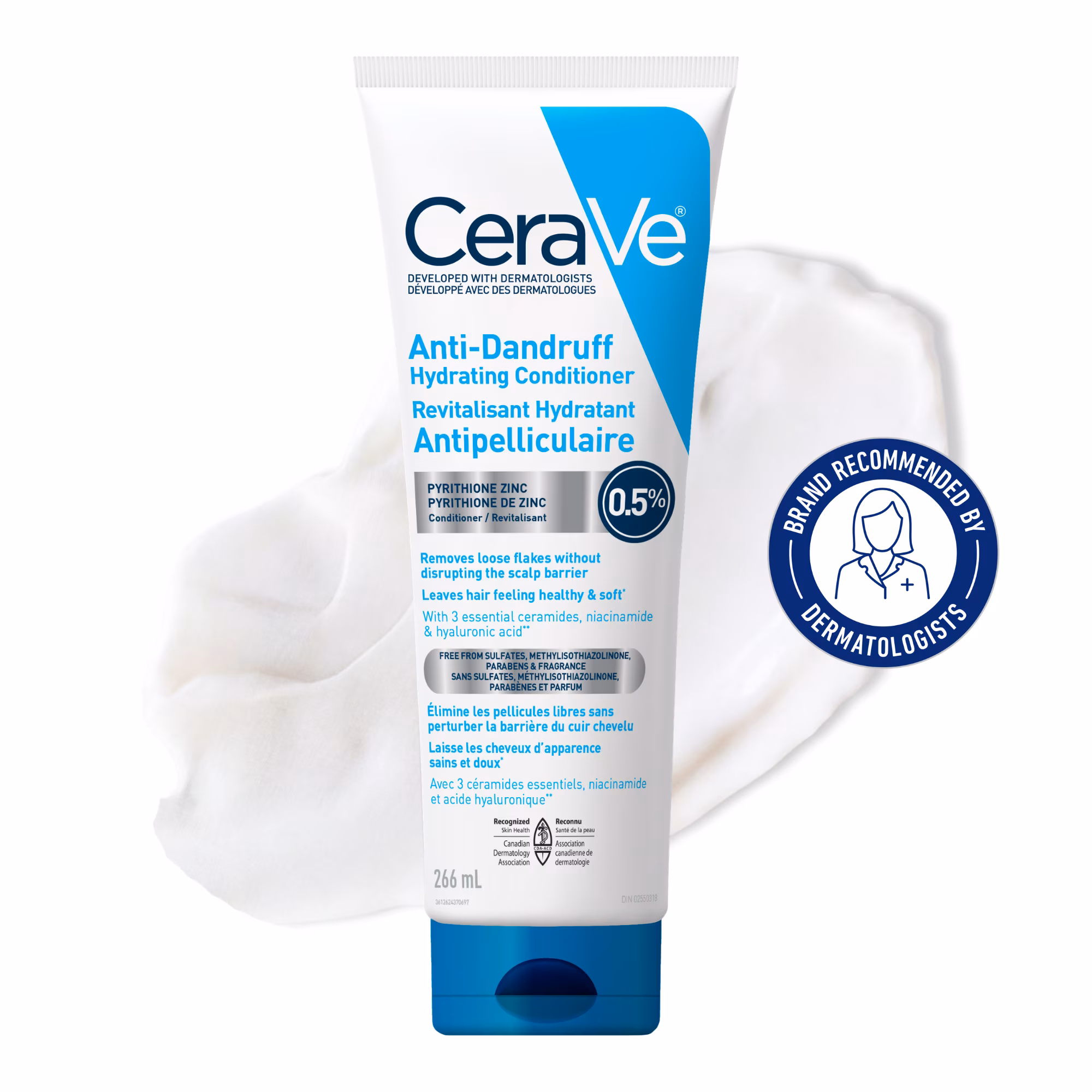 Revitalisant hydratant antipelliculaire