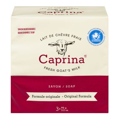 Savons au lait de chèvre frais formule originale