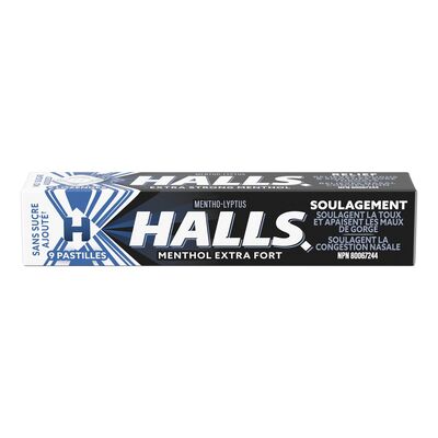 Pastilles contre la toux au menthol extra fort