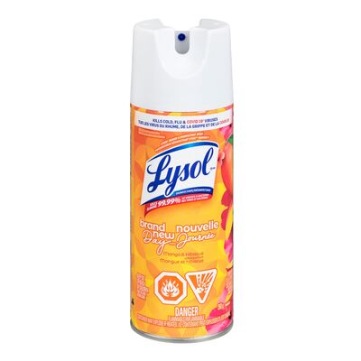Vaporisateur désinfectant lysol - brand new day mangue et hibiscus