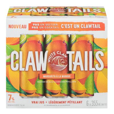 Boisson de malt alcoolisée à saveur de mangue et citron