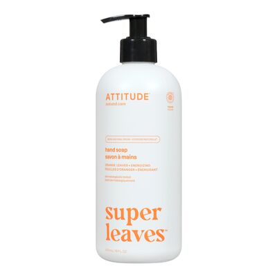 Savon à mains naturel hypoallergénique aux feuilles d'oranger