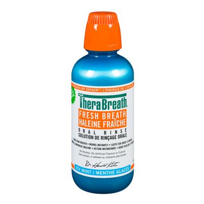Haleine Fraiche Solution de Rincage Orale Menthe Glacee