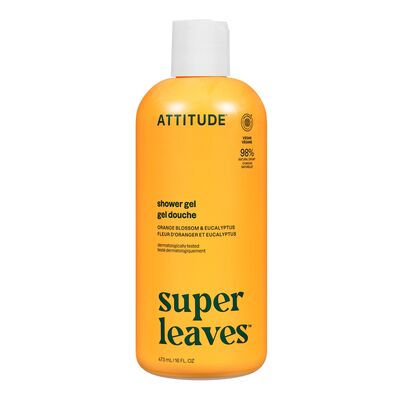 Gel douche avec extraits de feuilles d'oranger