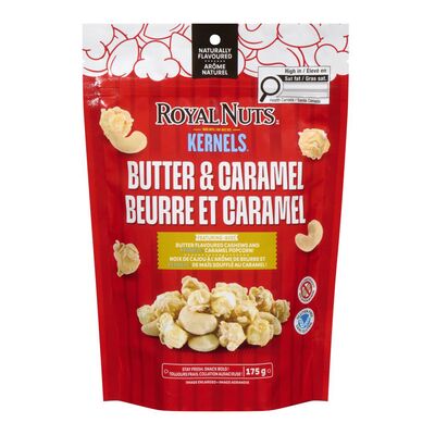 Noix de cajou salées et sucrées