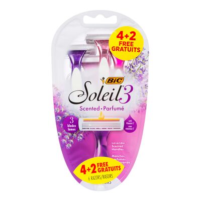 Rasoirs jetables au parfum doux