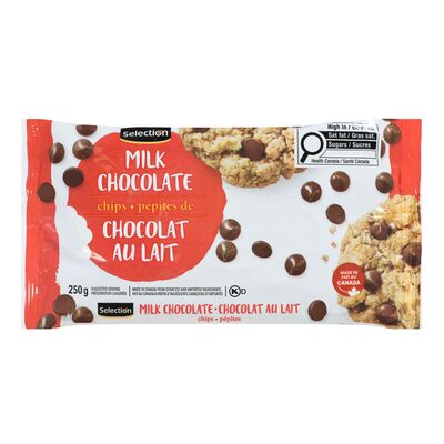 Pépite de chocolat au lait