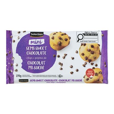Mini pépite de chocolat mi-sucré
