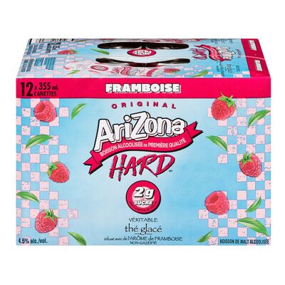 Boisson alcoolisée à saveur de framboise