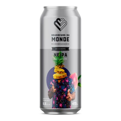 BRASSEURS DU MONDE 6.5% BMONDE NEIPA BIERE 473 ml
