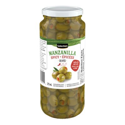 Olives manzanilla épicées