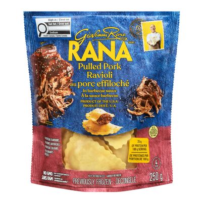 Ravioli au porc effiloché