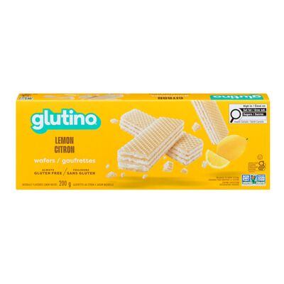 Gaufrettes au citron sans gluten