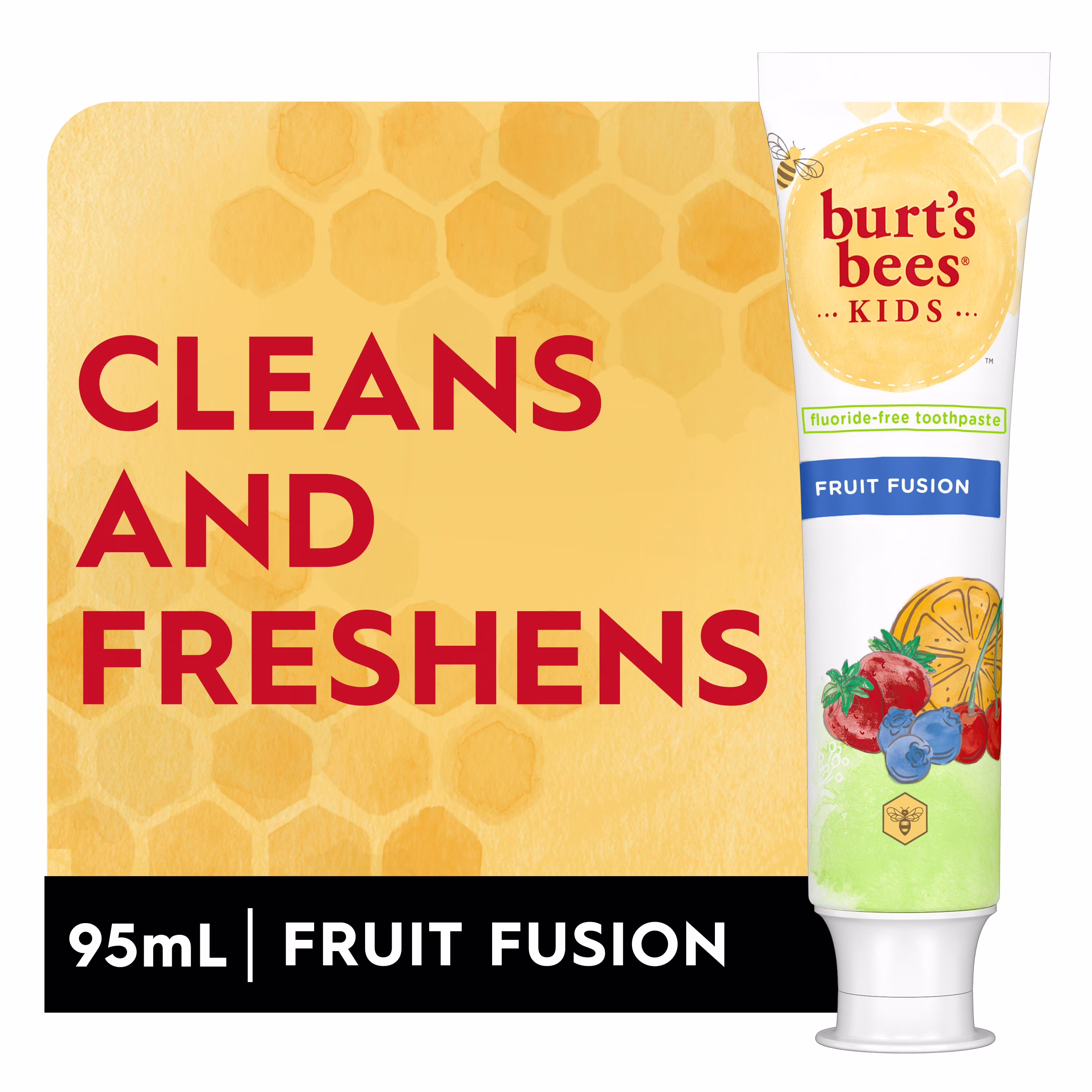 Dentifrice sans fluorure pour enfants à saveur de fruits