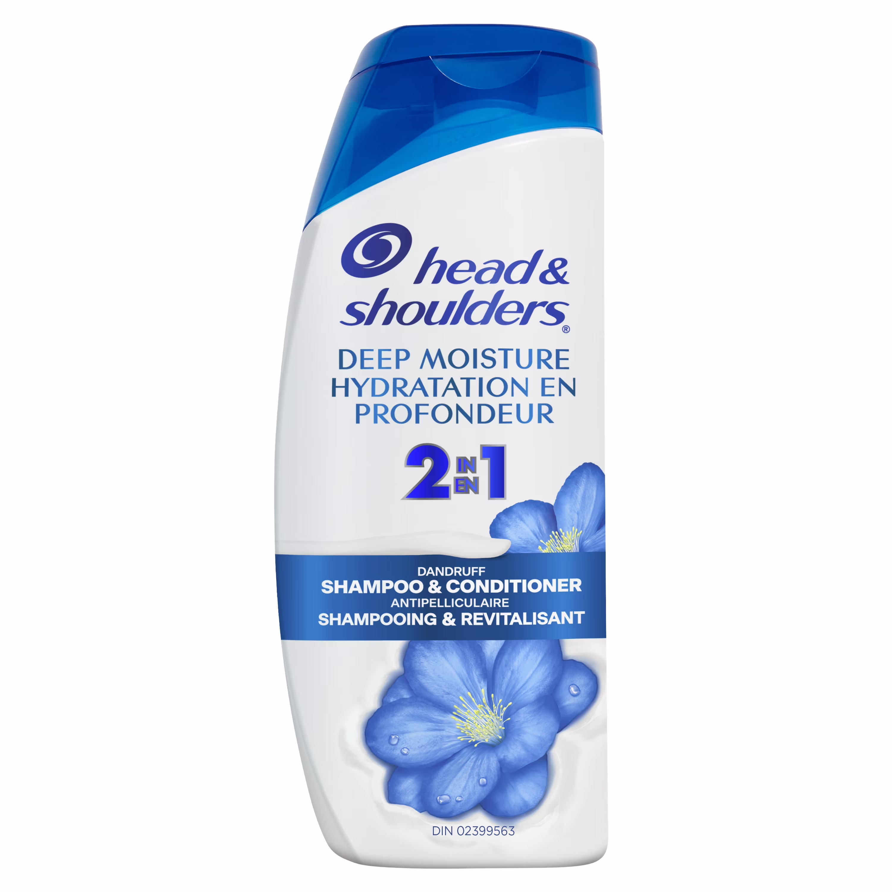 Head & shoulders hydratation en profondeur 2 en 1 shampooing antipelliculaire + revitalisant
