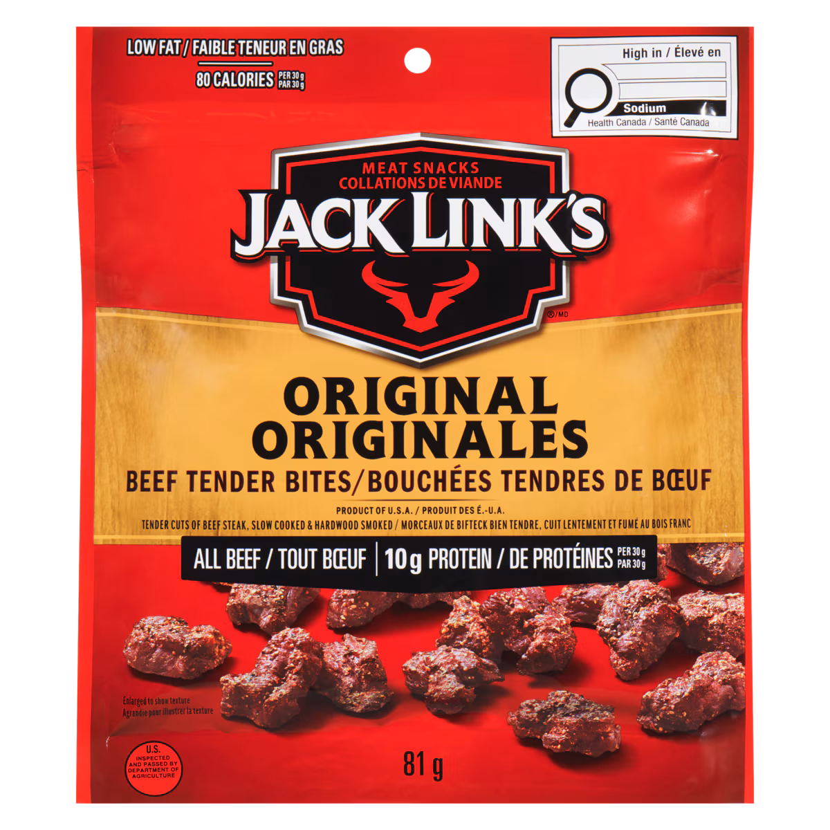Pépites de bifteck originales