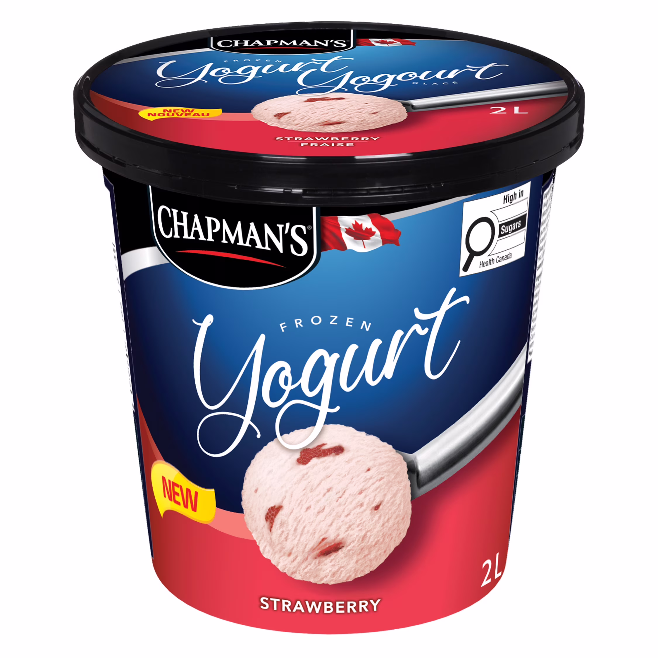 Chapman's yogourt glacé fraises