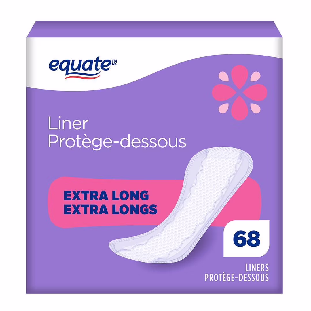 Protège-dessous extra longs equate à absorption légère. sans parfum. 68& unités 68 protège-dessous extra longs à absorption légère. sans parfum