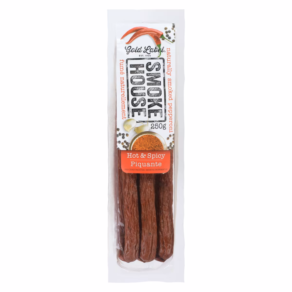 Smoke house pepperoni fumé naturellement piquante