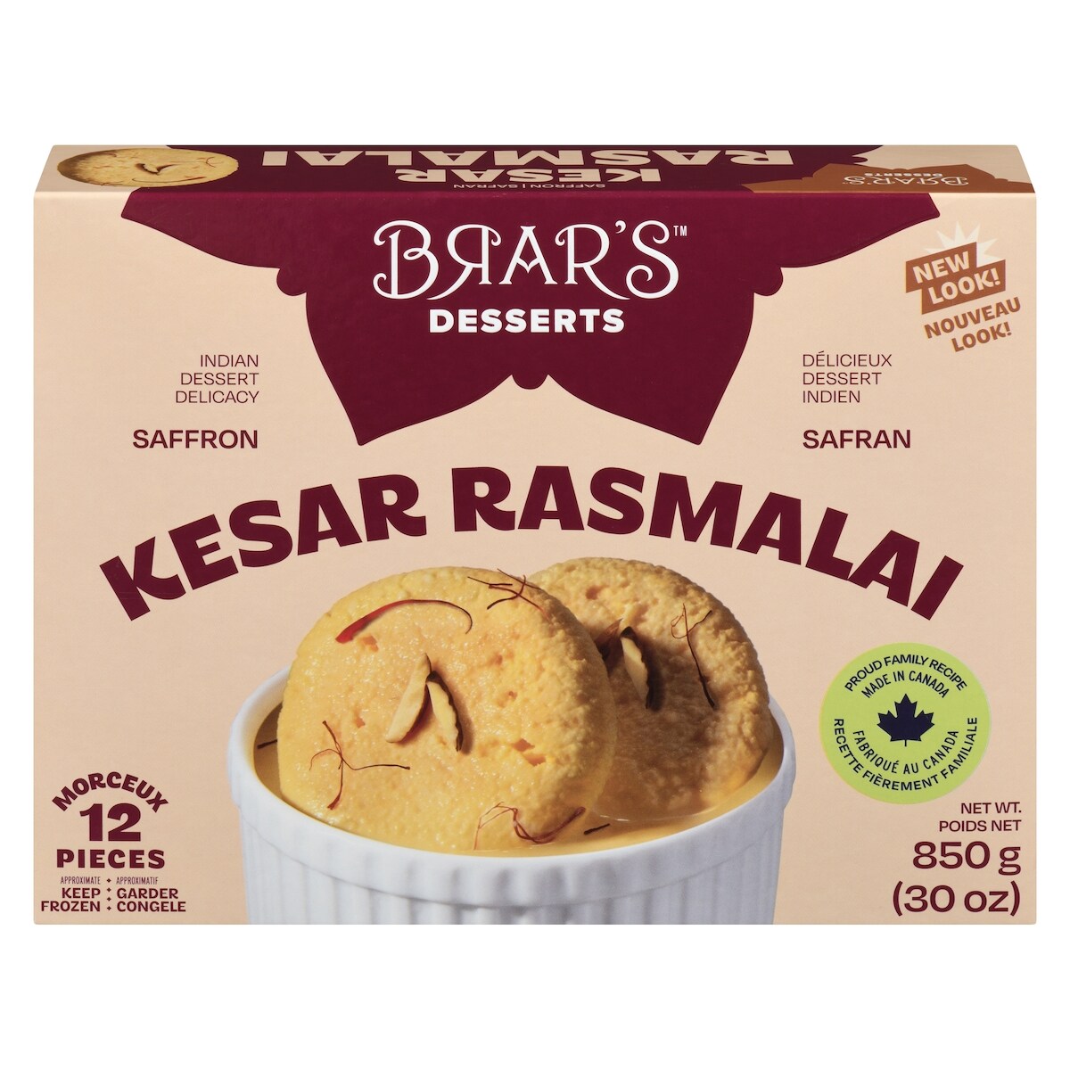 Rasmalai au safran