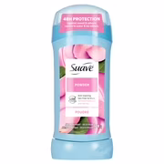 Déodorant antisudorifique suave pour femmes. protection 48 heures. parfum de poudre.