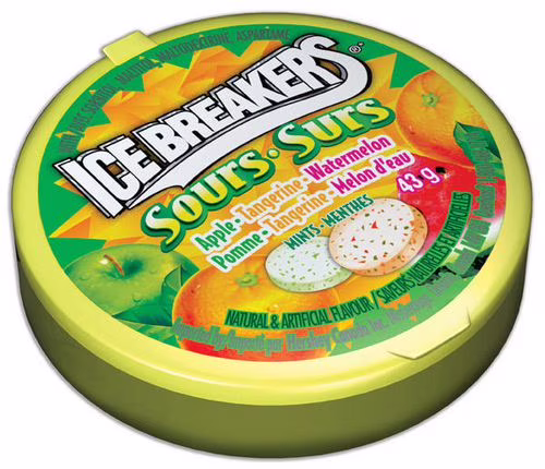 Menthes sures assorties aux melons d‘eau