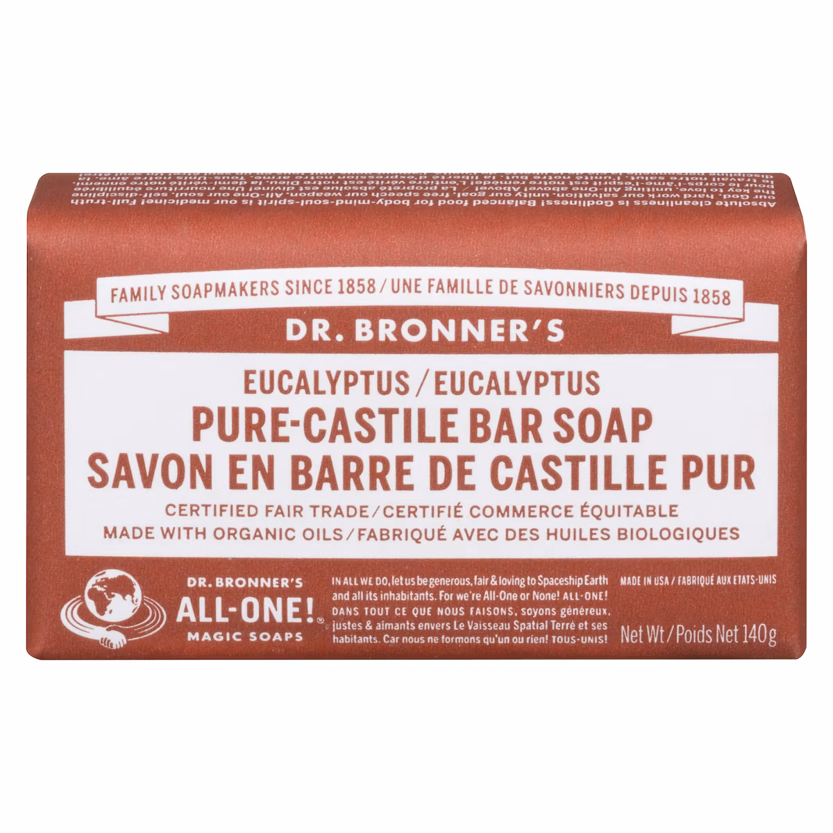 Magic Soaps Eucalyptus et Chanvre Savon de Castille Pur