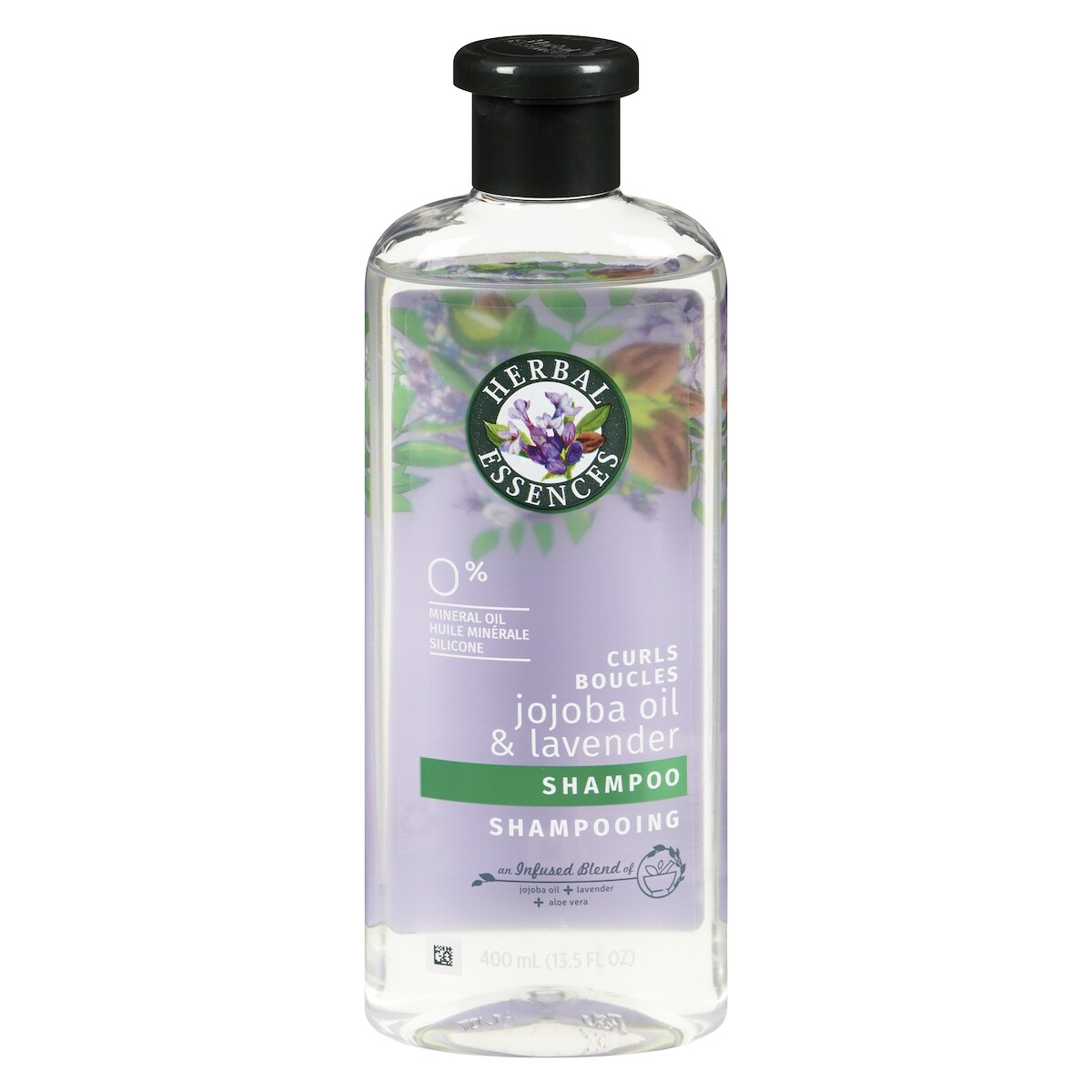 Sahmpooing pour boucles à l'huile de jojoba et à la lavande