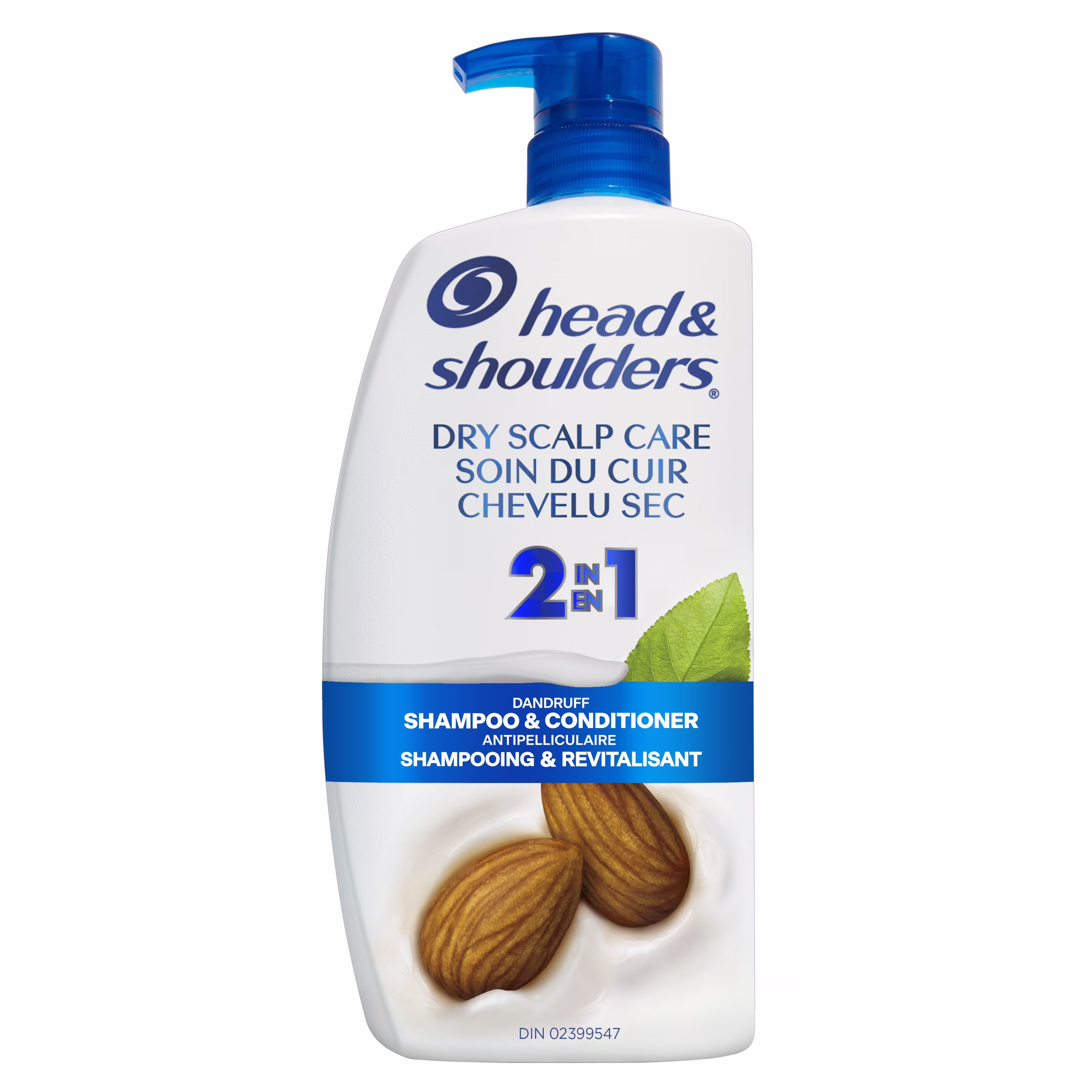 Head & shoulders soin du cuir chevelu sec 2 en 1 shampooing antipelliculaire + revitalisant