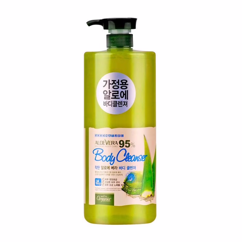 Whitecospharm blanc organia good nature aloès vera nettoyant pour le corps
