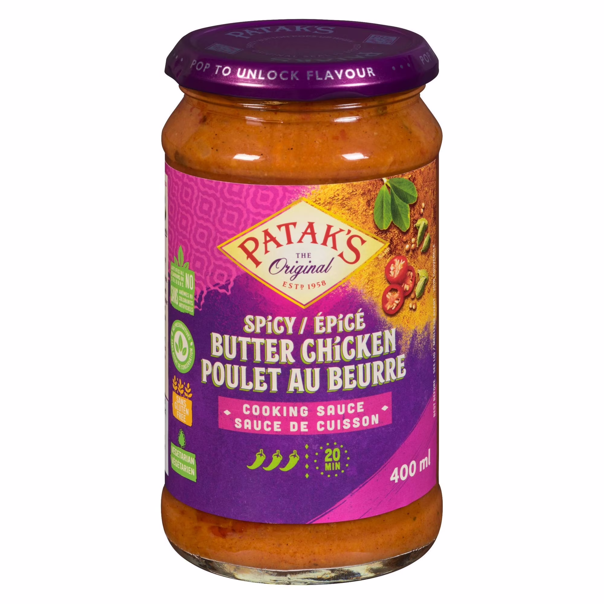 Sauce de cuisson aux tomates et au beurre épicé