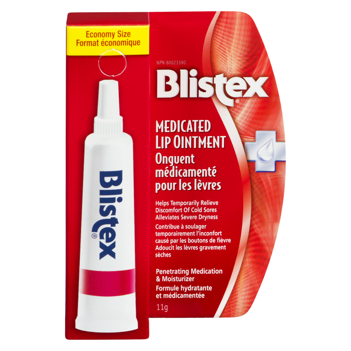 Onguent médicamenteux pour les lèvres