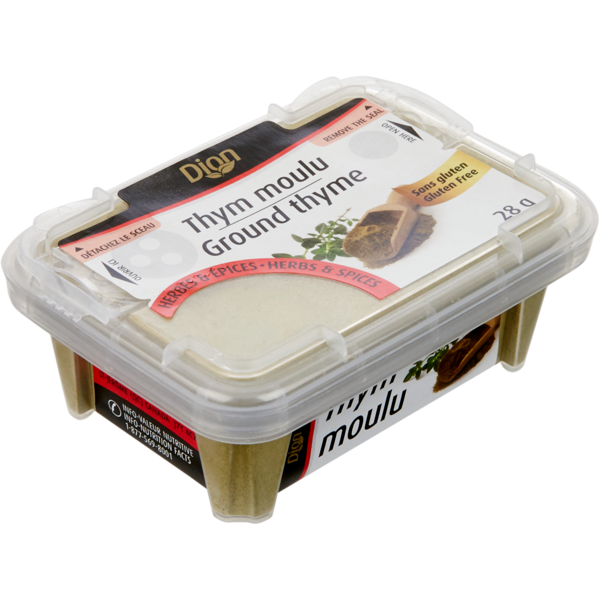 Thym Dion, moulu
