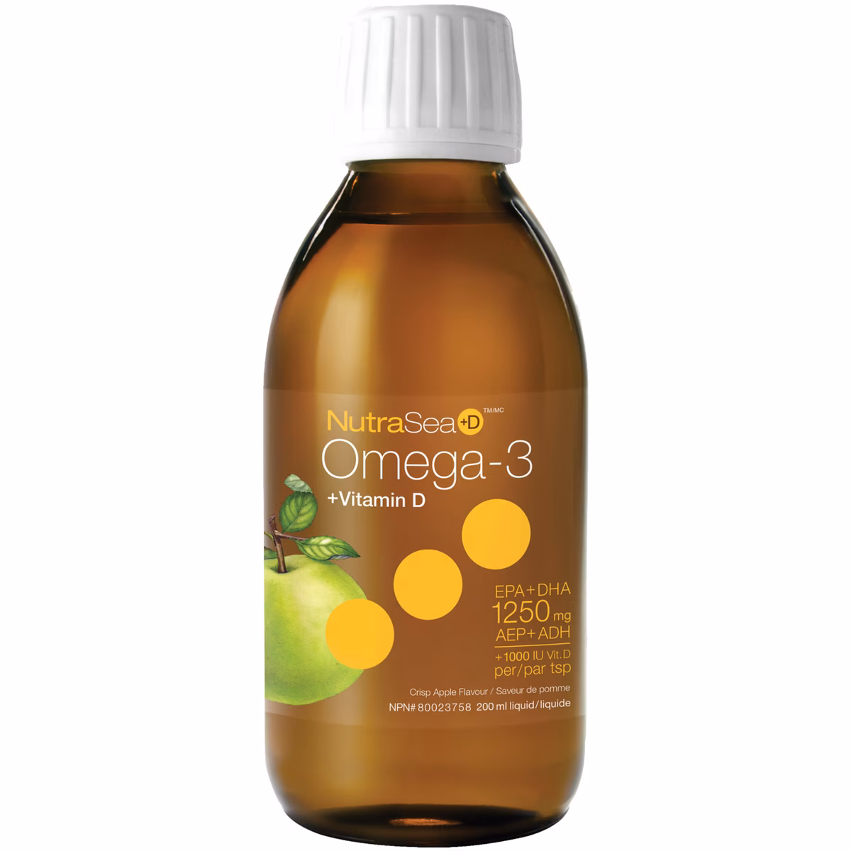 NutraSea 200mL avec Vitamine D