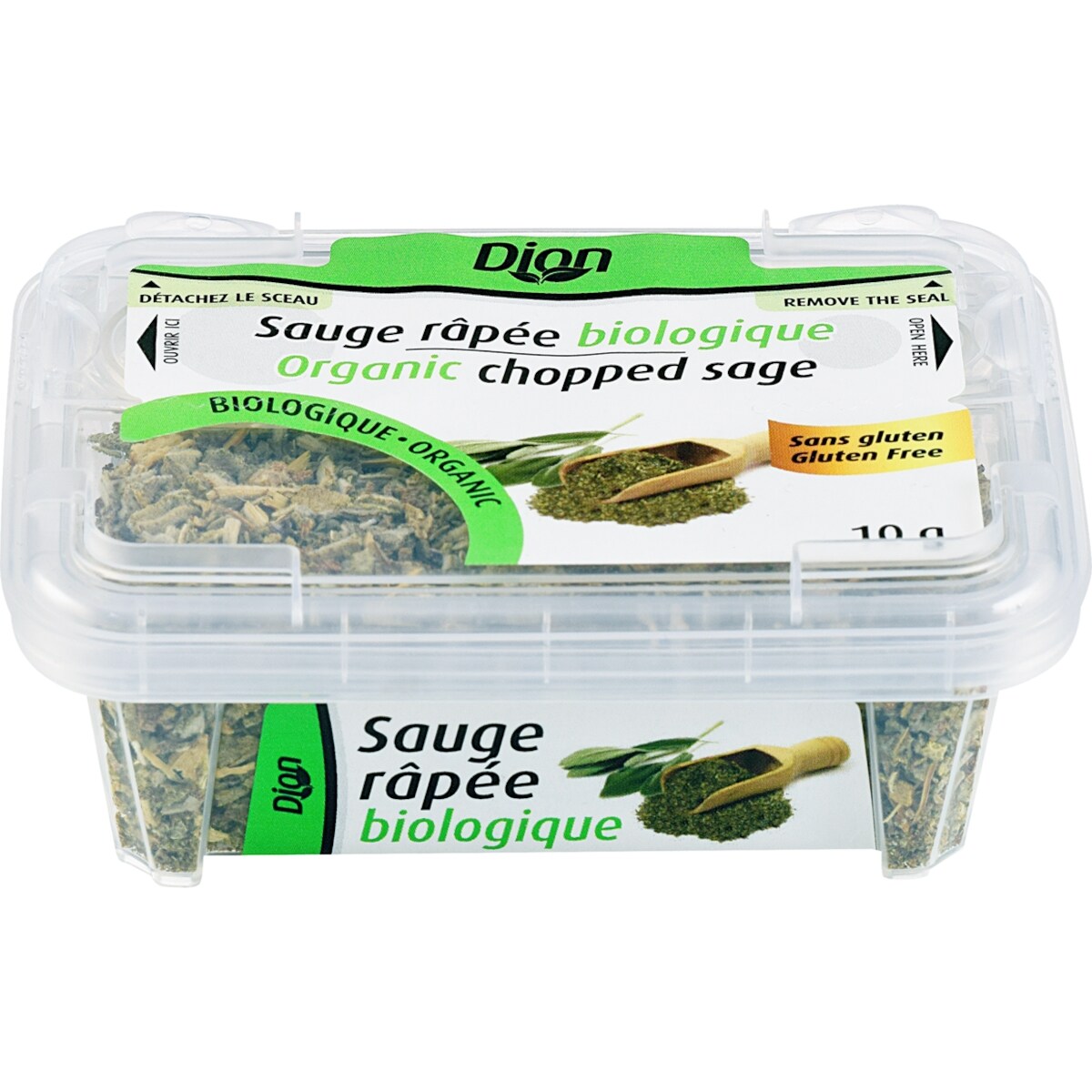 Sauge hachée biologique