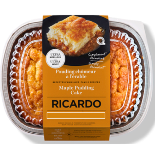 RICARDO Pudding chomeur à l'érable 525 g