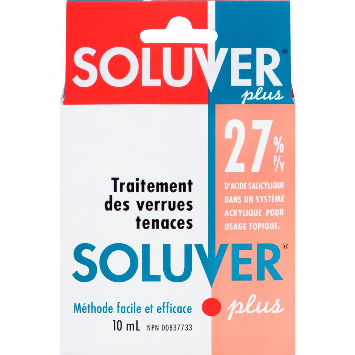 Traitement des verrues Solouver Plus