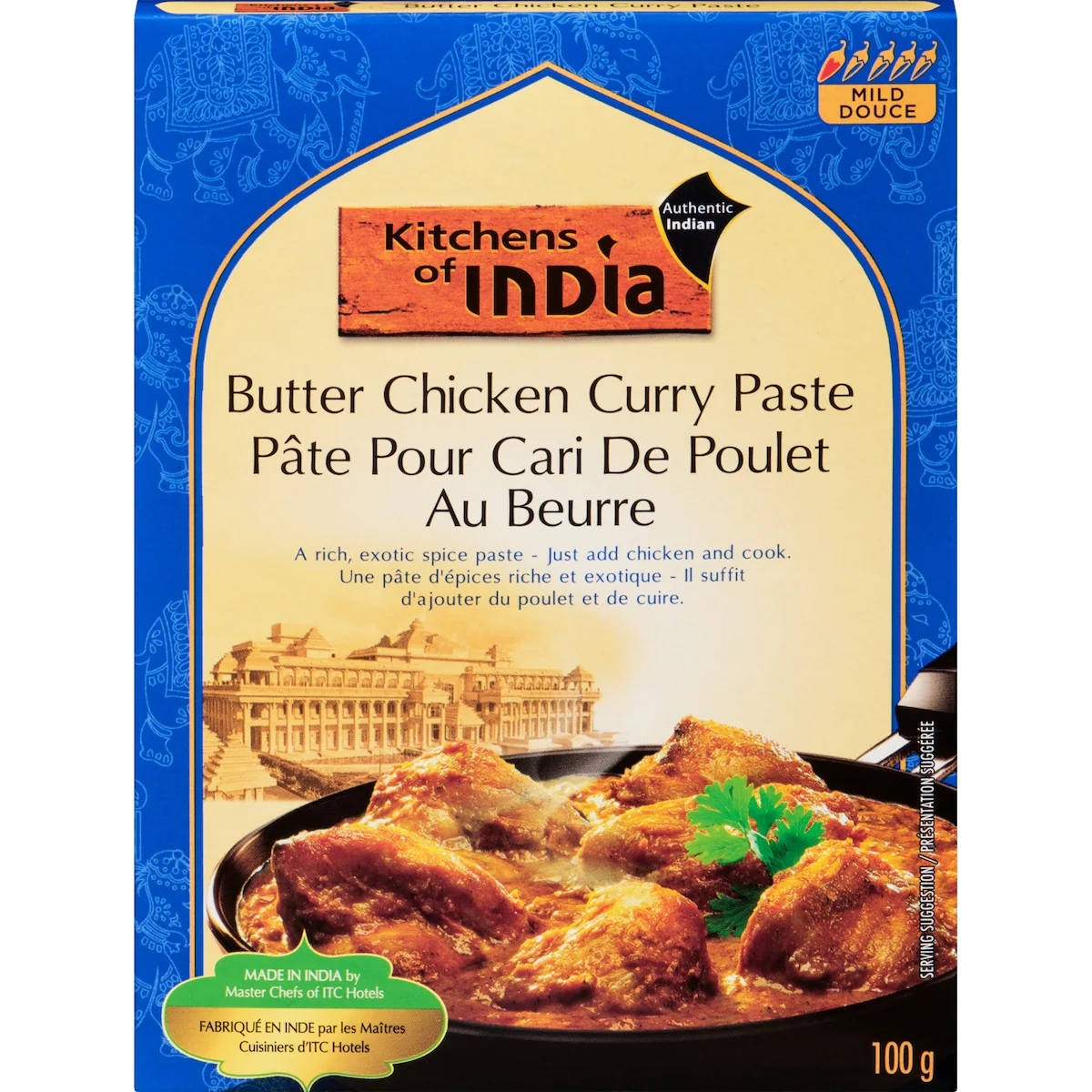 Pâte pour cari de poulet au beurre