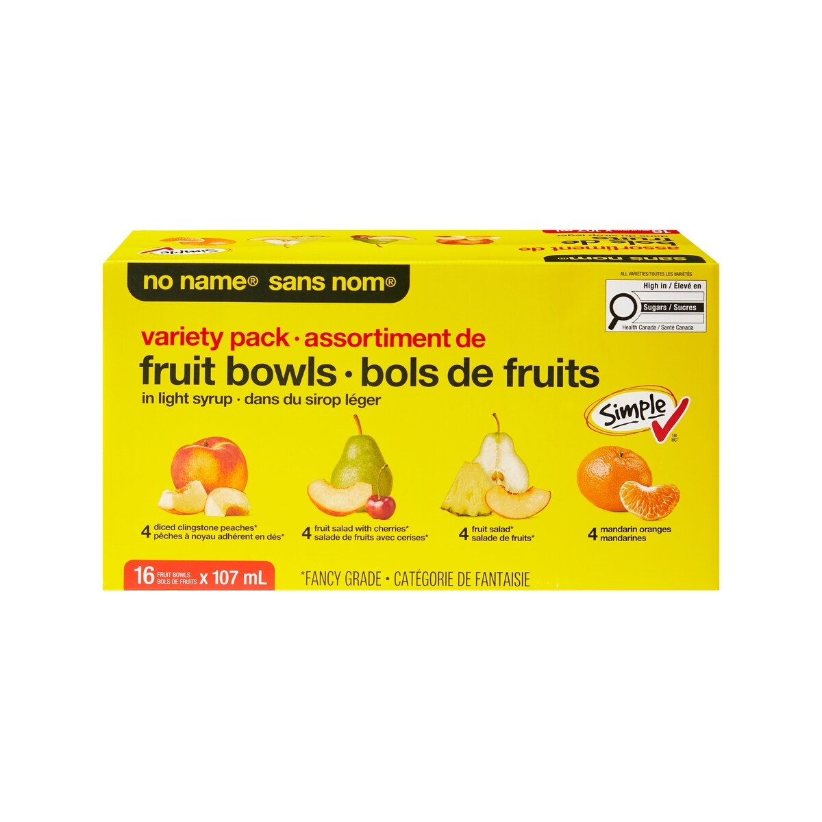Bols de fruits variés