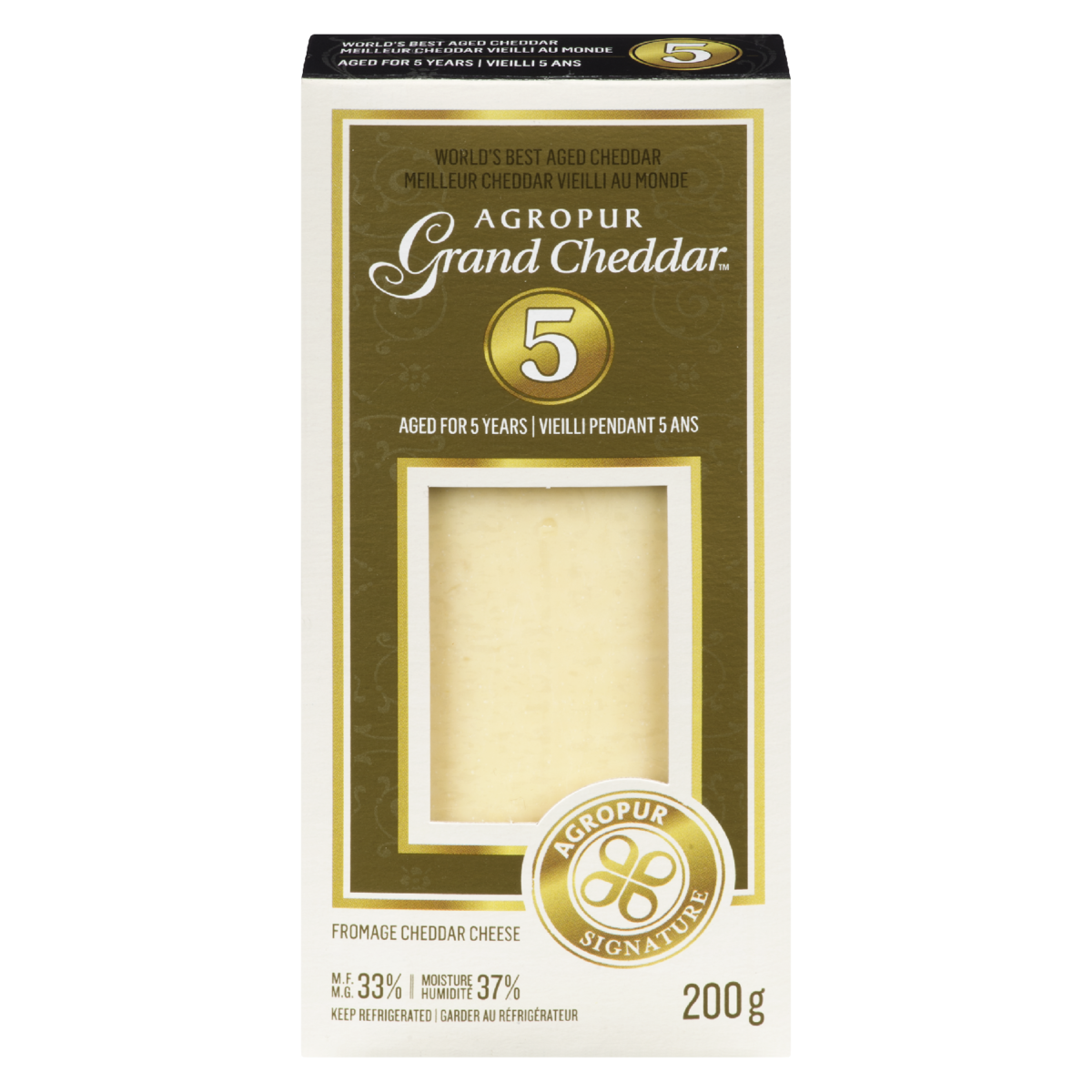 Fromage Grand Cheddar 5 ans Agropur